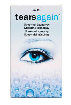 Tearsagain øjenspray  10 ml (udløb: 08/2022) - SPAR 40%